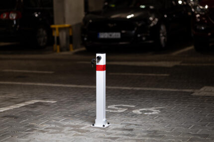 Blokada parkingowa słupek – na zamek - obrazek 4