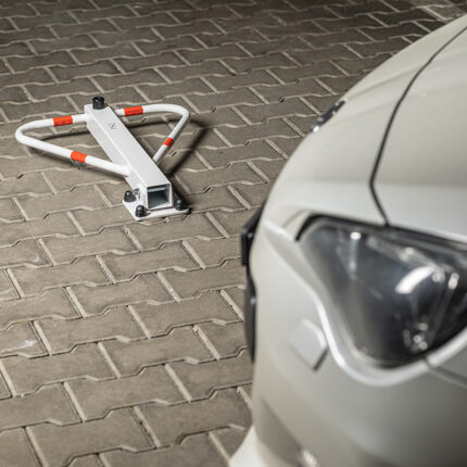 Blokada parkingowa typu motyl – na kłódkę - obrazek 5