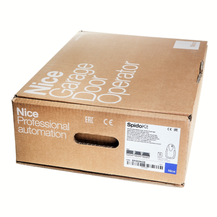 SPIDO SMILO, napęd do bram garażowych o maksymalnej powierzchni bramy 9m2 oraz maksymalnej wysokości 235 cm - zestaw - obrazek 3