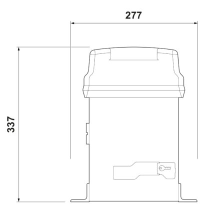Pratico 746 zestaw do bram przesuwnych o maksymalnej wadze skrzydła 600 kg - obrazek 8