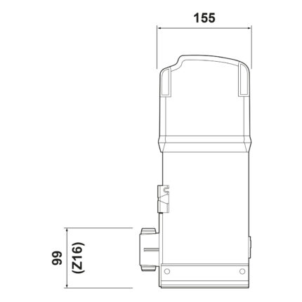 844 zestaw do bram przesuwnych o maksymalnej wadze skrzydła 1800 kg - obrazek 7