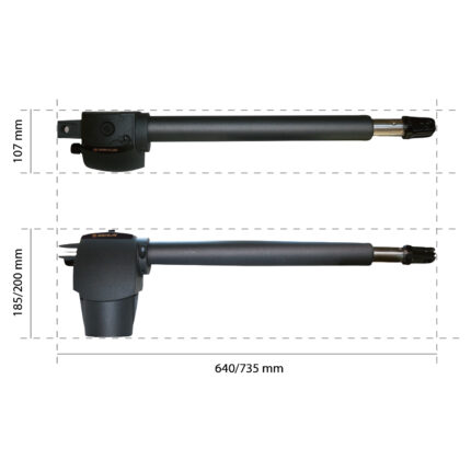 Genius G-Bat 300 zestaw do bram skrzydłowych o maksymalnej długości skrzydła 3 m - obrazek 7