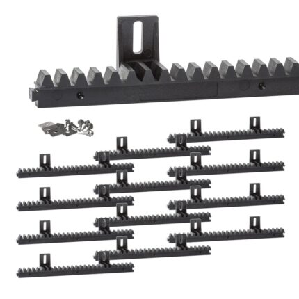 Zestaw DEUS 6 DL 24 V - do bram przesuwnych o maksymalnej wadze 600 kg + 4 m listwa zębata z tworzywa (12 x L 333 x 20 mm) - obrazek 9