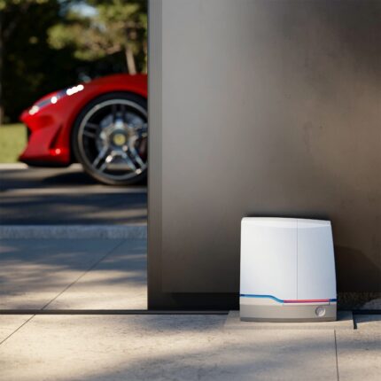 Zestaw DEUS 4 DL 24 V - do bram przesuwnych o maksymalnej wadze 400 kg + 4m listwa zębata z tworzywa (12 x L333 x 20 mm) - obrazek 8