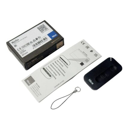 Pilot MYGO2 Nice - 433,92 MHz, 2-kanałowy, czarny - obrazek 4