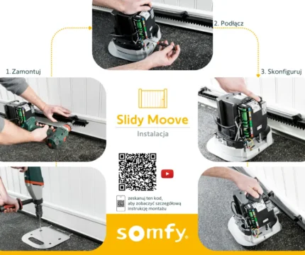 Napęd do bramy przesuwnej - Somfy Slidymoove 600 - obrazek 4